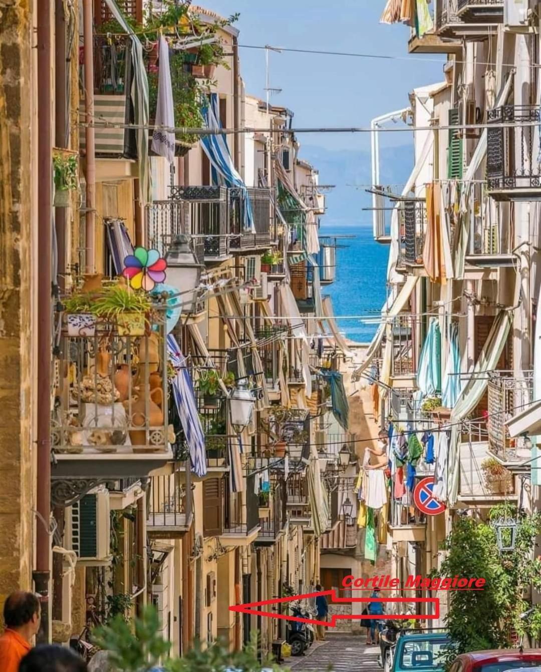 Cortile Maggiore Home Cefalu Bagian luar foto